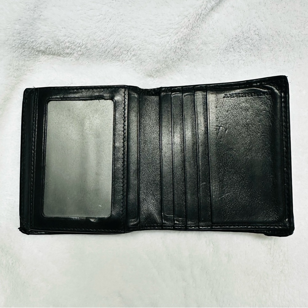 Burberry Black Key Card Holder Leather Accessory - Picture 11 of 11